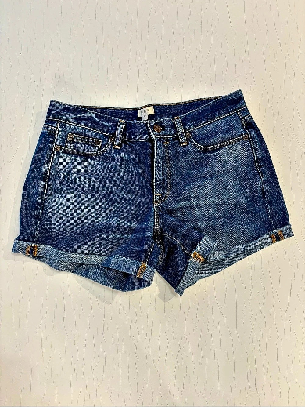 J.Crew Women's Blue Denim Jean Shorts Waist 27